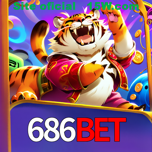 Imagem promocional da 686Bet mostrando a plataforma e suas vantagens